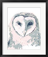 Funky Owl Portrait I Fine Art Print