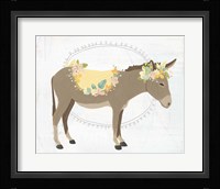 Dainty Burro II Framed Print