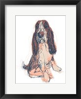 Dog Portrait--Ajax Framed Print