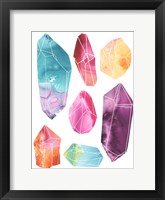 Prism Crystals I Framed Print