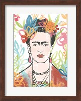 Portrait of Frida  II Fine Art Print