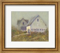 White Barn I Fine Art Print