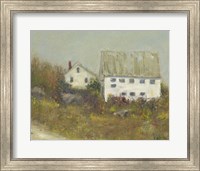 White Barn II Fine Art Print