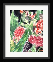 Garden Fest I Framed Print