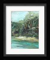 Waterway Jungle II Framed Print