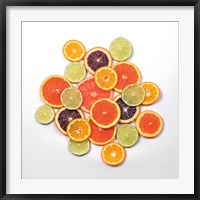 Sunny Citrus I Crop Fine Art Print