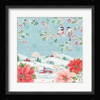 Country Poinsettias VI Fine Art Print