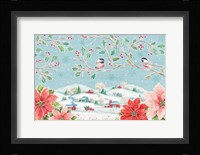 Country Poinsettias IV Fine Art Print