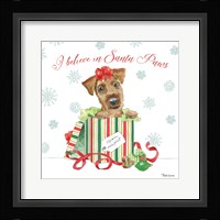 Holiday Paws II Framed Print