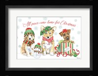 Holiday Paws I Fine Art Print
