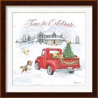 Farmhouse Holidays VIII Fine Art Print