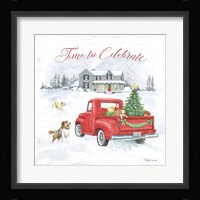 Farmhouse Holidays VIII Framed Print