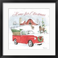Farmhouse Holidays VII Framed Print