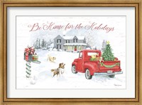 Farmhouse Holidays VI Fine Art Print