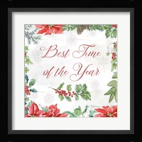 Farmhouse Holidays III Framed Print