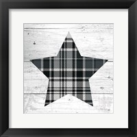 Nordic Holiday XIII Plaid Framed Print