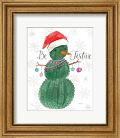 A Very Cactus Christmas I Be Festive Fine Art Print