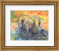 Elephants Crop Fine Art Print