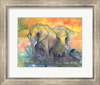 Elephants Crop Fine Art Print