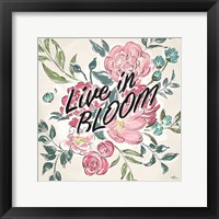 Live in Bloom II Fine Art Print