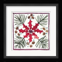 Seasonal Charm VII Framed Print