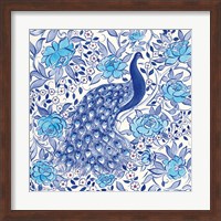 Peacock Garden III Fine Art Print