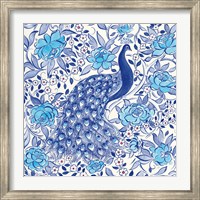 Peacock Garden III Fine Art Print