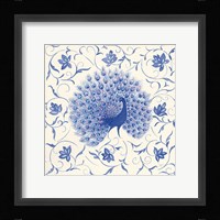 Peacock Garden I Fine Art Print