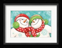 Let it Snow II Eyes Open Framed Print