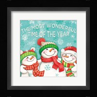 Let it Snow VII Eyes Open Framed Print