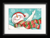 Let it Snow I Framed Print
