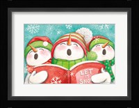 Let it Snow IV Framed Print