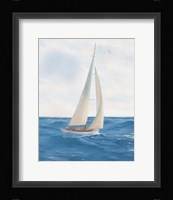 A Day at Sea I Framed Print