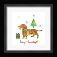 Christmas Critters IV Framed Print