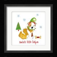 Christmas Critters I Framed Print