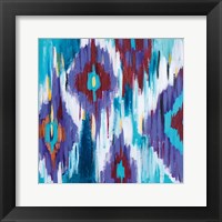 Ikat Jewel II Framed Print