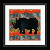 African Animal IV Framed Print