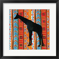 African Animal III Framed Print