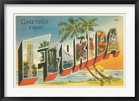 Greetings from Florida v2 Fine Art Print