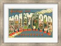 Greetings from Hollywood v2 Fine Art Print