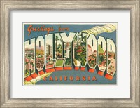 Greetings from Hollywood v2 Fine Art Print