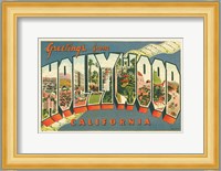 Greetings from Hollywood v2 Fine Art Print