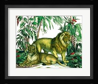 Jungle Flair VI Framed Print
