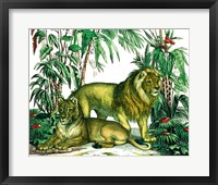 Jungle Flair VI Framed Print