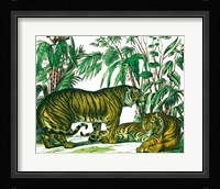 Jungle Flair V Framed Print