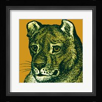Jungle Flair IV Framed Print