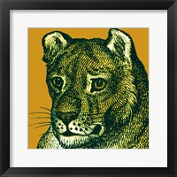 Jungle Flair IV Framed Print