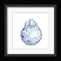 Ginger Jar IV on White Framed Print