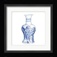 Ginger Jar III on White Framed Print