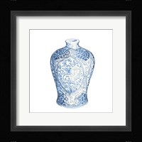 Ginger Jar I on White Framed Print